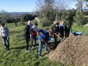 Photo Préparation du jardin à Lablachere - Catéchèse 5e