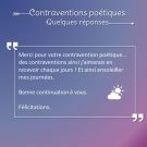 Contraventions poétiques réponse 02