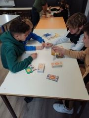 Photo Intervention "Ligue contre le cancer" - Classes de 4e