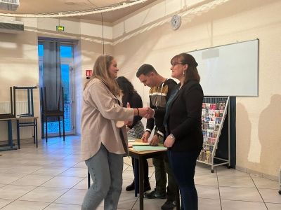Remise des diplômes du brevet