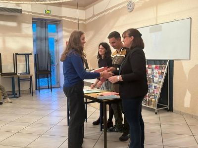 Remise des diplômes du brevet