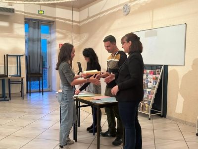 Remise des diplômes du brevet