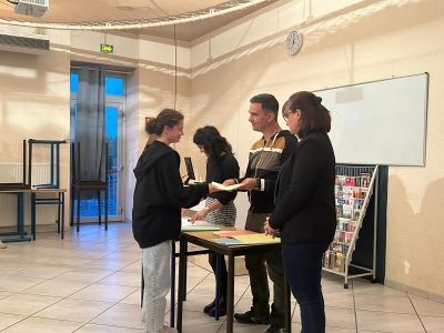 Remise des diplômes du brevet