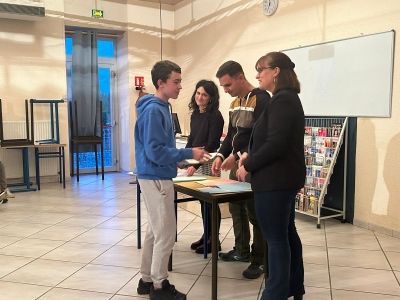 Remise des diplômes du brevet
