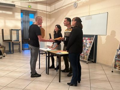 Remise des diplômes du brevet