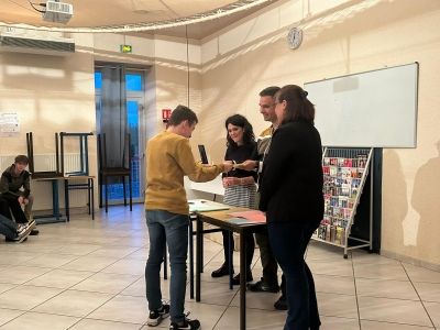 Remise des diplômes du brevet