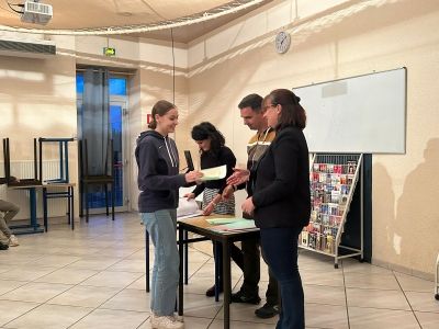Remise des diplômes du brevet