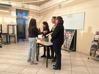 Remise des diplômes du brevet